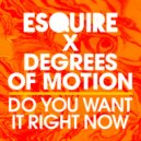 Esquire & Degrees Of Motion - Do You Want It Right It Now (Club Mix)