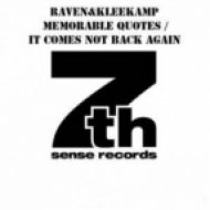 Raven & Kleekamp - It Comes Not Back Again (Original Mix)