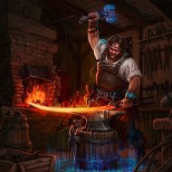 GRUZMUS - Forging character (original)