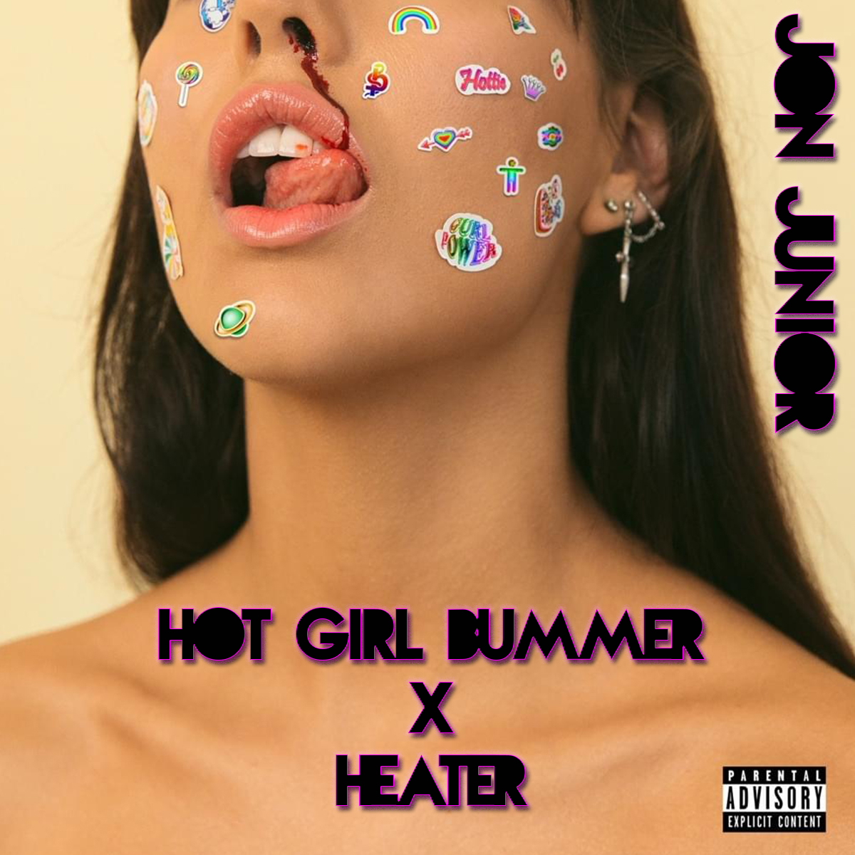 Hot Girl Bummer Sticker Party Mountain Wholesale