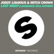 Jordy Lishious feat. Mitch Crown - Last Night (Original Instrumental mix)