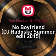 Sak Noel vs DJ Zarubin - No Boyfriend (DJ Radoske Summer edit 2015)